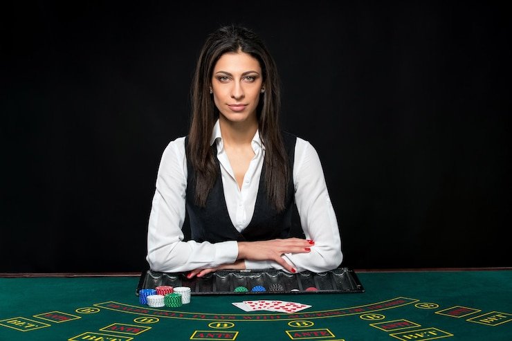 Ilustrasi bermain Live Casino secara bertanggung jawab dengan anggaran yang terencana